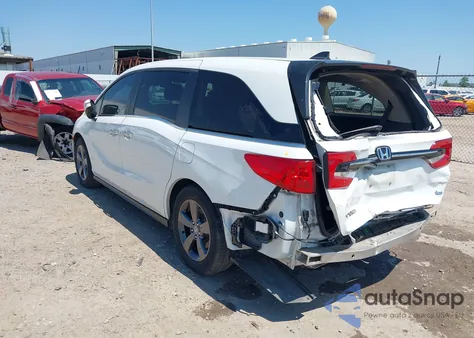 2022 Honda Odyssey Ex z USA, uszkodzony, nr VIN 5FNRL6H58NB053071